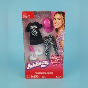 Addison Cares Addison Rae Body Positive Doll Clothes Comfy Outfit Cheetah Print